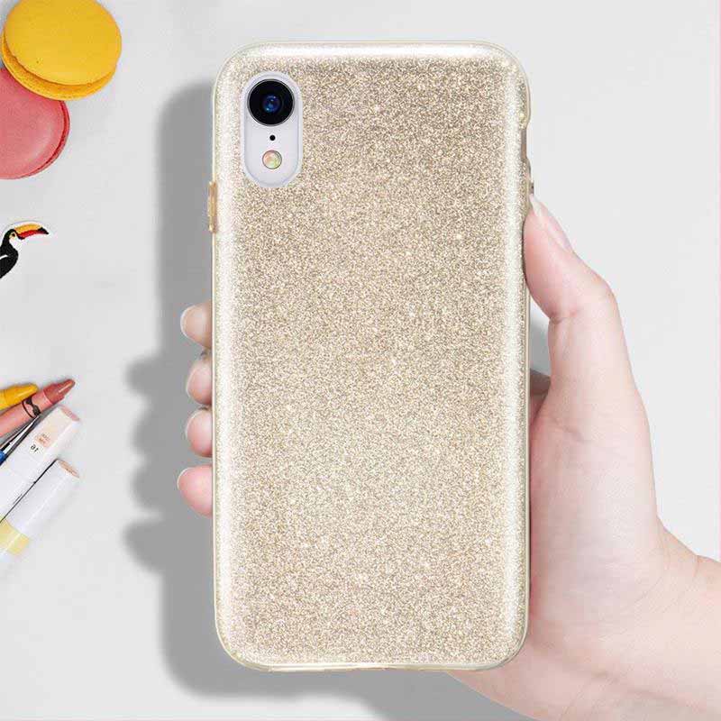 Glitter Shine Case Back Cover (Xiaomi Mi 10T Lite) gold