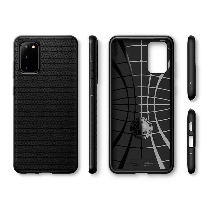 Spigen® Liquid Air™ ACS00754 Case (Samsung Galaxy S20 Plus) matte black
