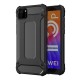 Hybrid Armor Case Rugged Cover (Huawei Y5p) black