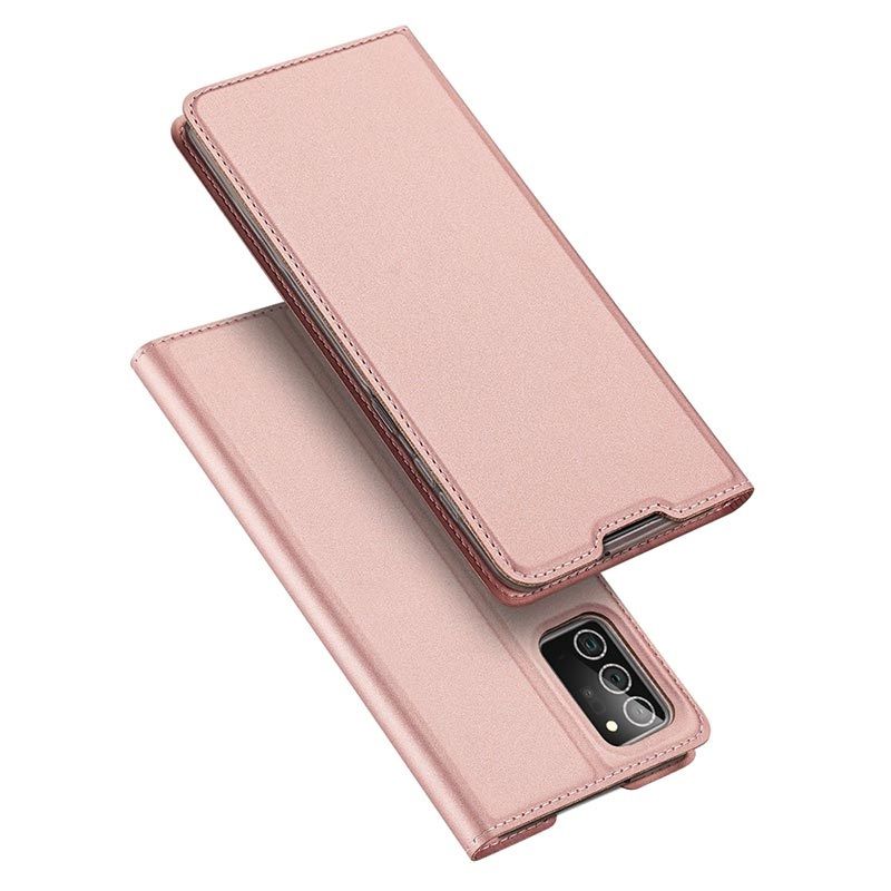 DUX DUCIS Skin Pro Book Cover (Samsung Galaxy Note 20) rose gold