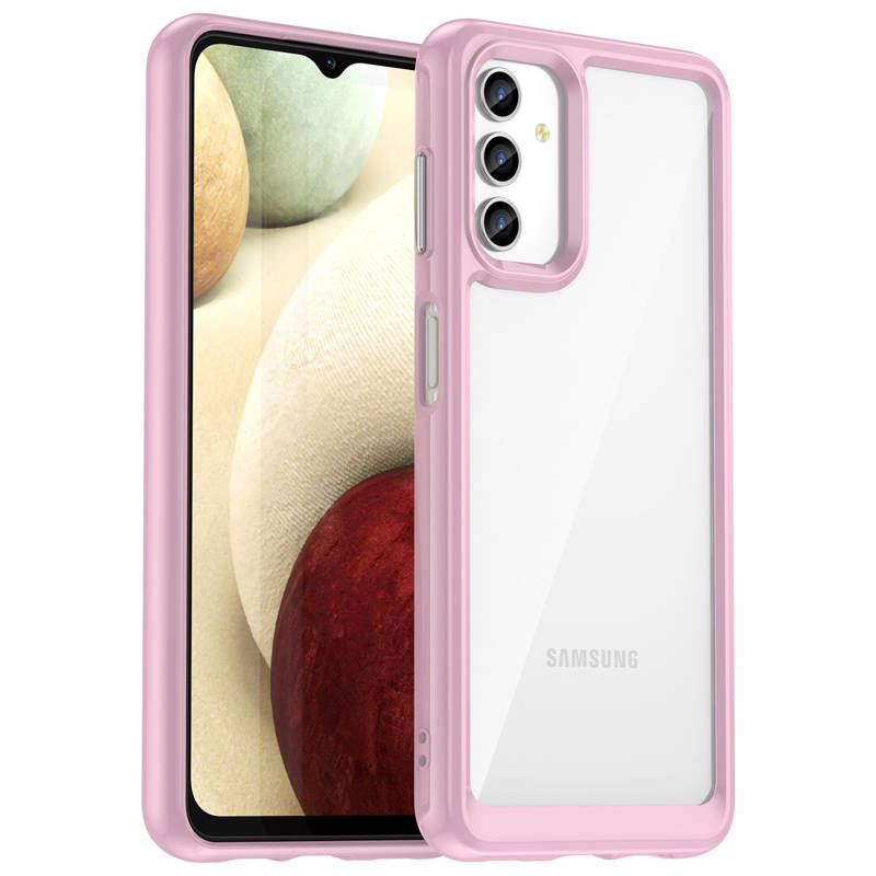 Outer Space Back Cover Case (Samsung Galaxy A13 5G / A04S) pink