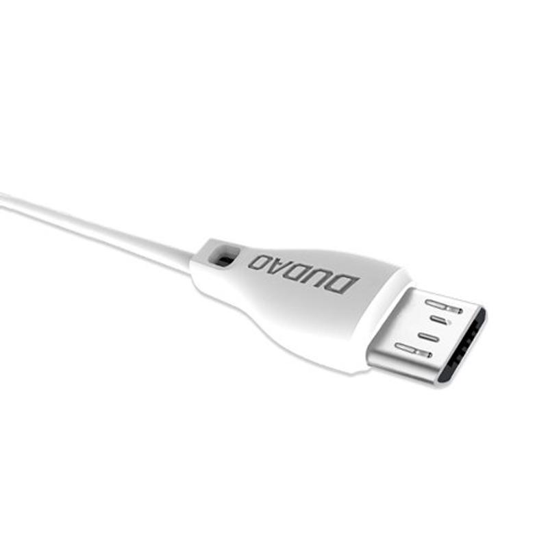 Dudao Micro Usb Data Cable 2.4A 2m (L4M) white