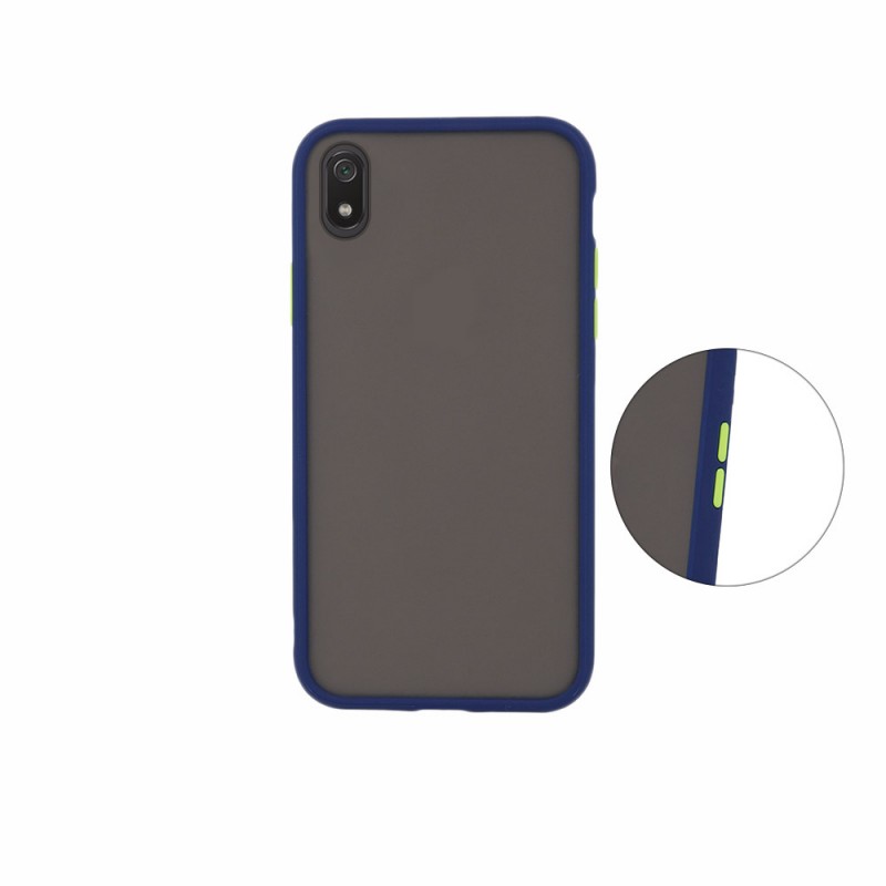 Colored Buttons Case Back Cover (Xiaomi Redmi 7A) blue