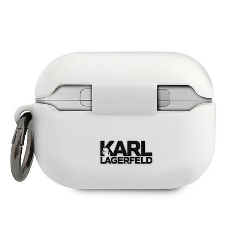 Karl Lagerfeld® Silicone RSG (Apple AirPods Pro 1 / 2) white