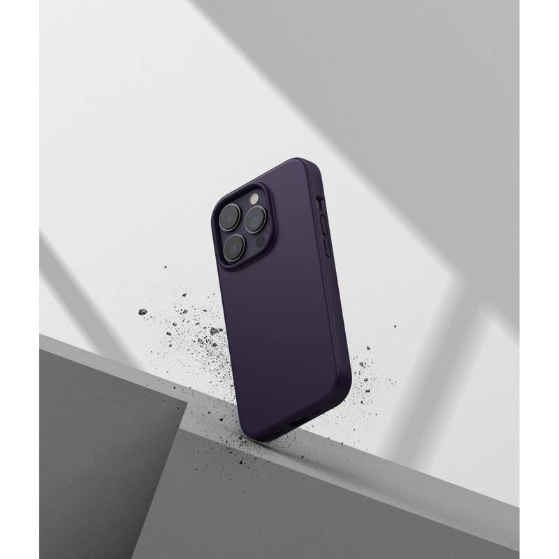 Ringke Silicone Back Cover Case (iPhone 14 Pro) deep purple