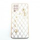 Glamour Quilted Case Back Cover (Samsung Galaxy A12/ M12) white
