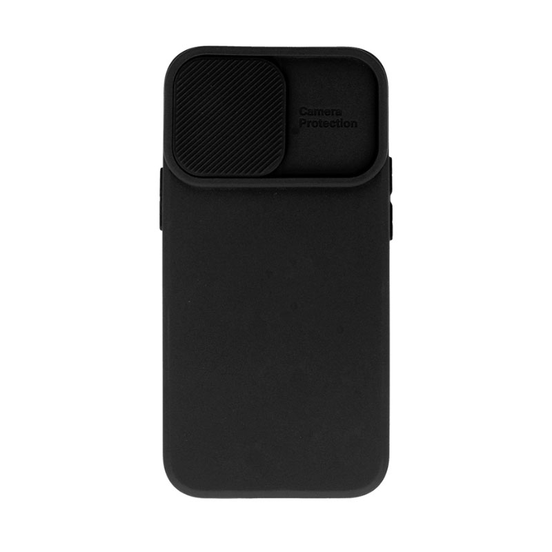 Camshield Soft Case Back Cover (iPhone 12) black