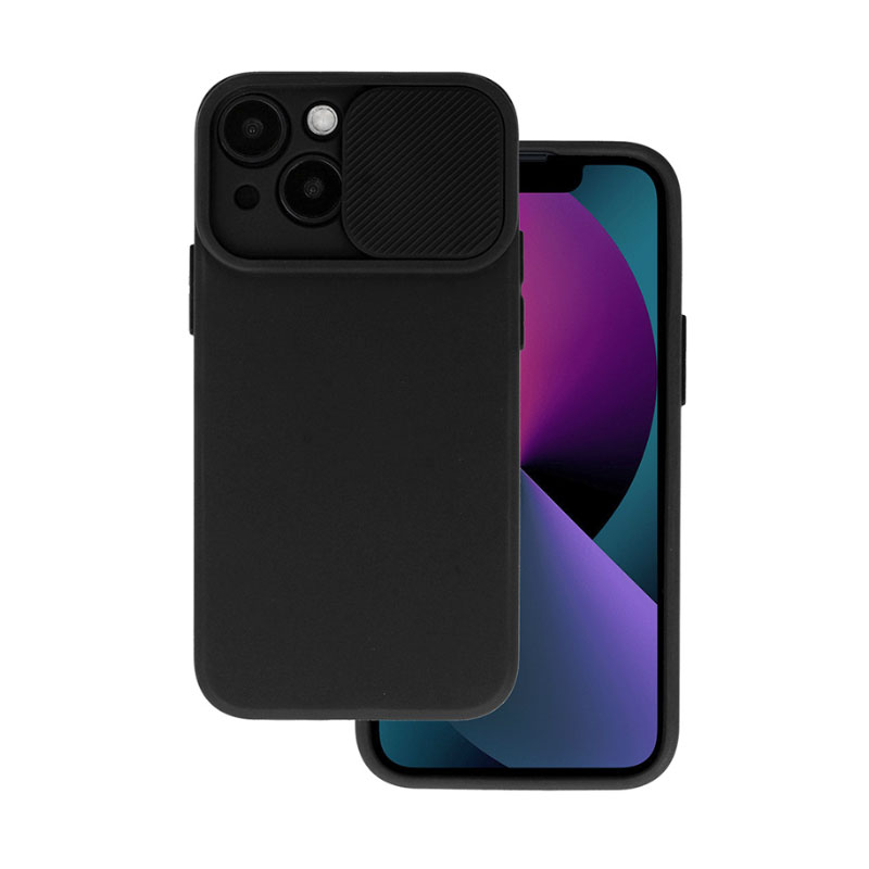 Camshield Soft Case Back Cover (iPhone XR) black