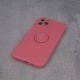 Finger Grip Case Back Cover (iPhone 13 Pro) hot-pink