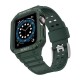 Armored Case with Band (Apple Watch 2 / 3 / 4 / 5 / 6 / SE) (42/44/45mm) green