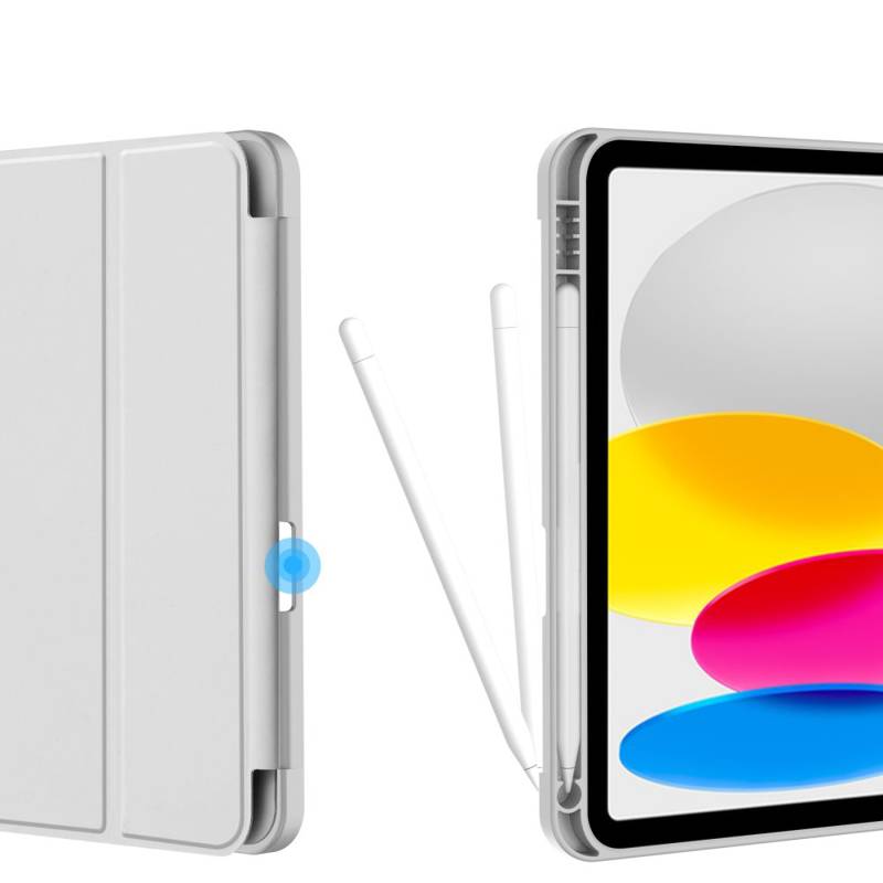 Tech-Protect SC PEN Stand Book Cover (iPad 10.9 2022) grey