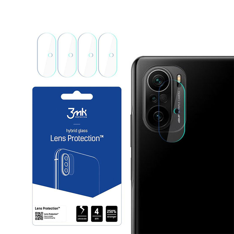 3MK Flexible Camera Lens Protector (Xiaomi Poco F3 / Mi 11i) 4pcs