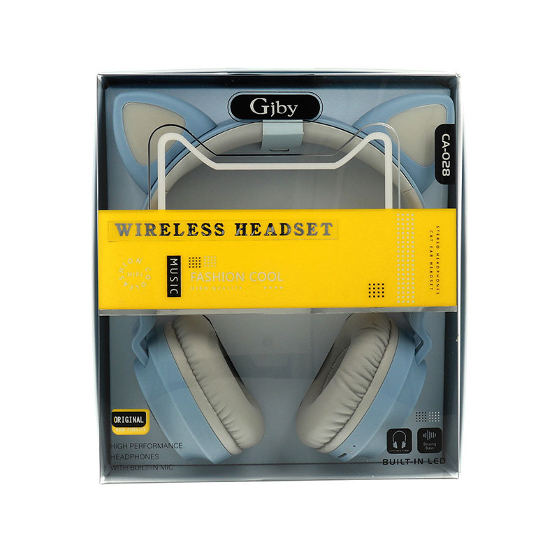 Ακουστικό Bluetooth Gjby CatEar CA-028 (grey-blue)