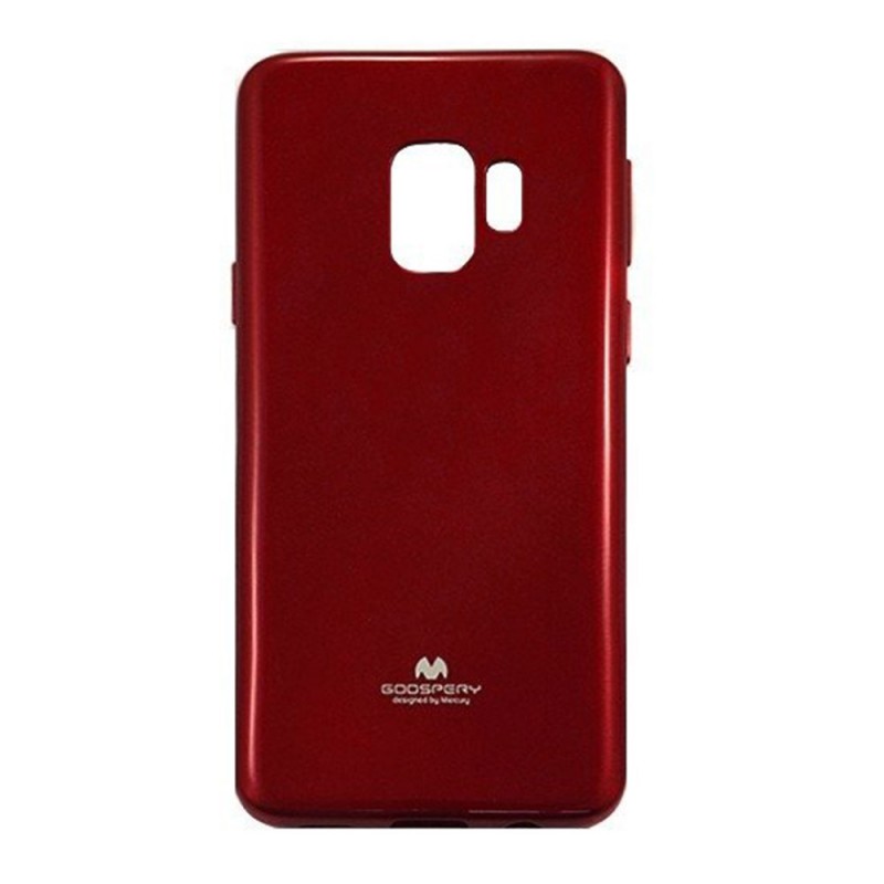 Goospery Jelly Case Back Cover (Samsung Galaxy S9) red