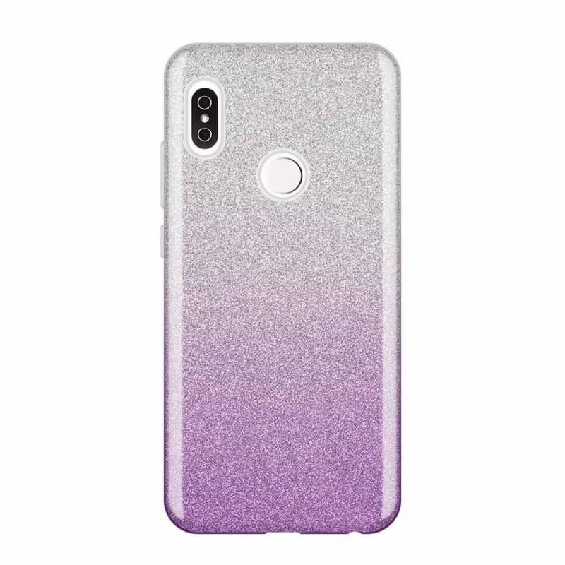 Wozinsky Glitter Case Back Cover (Huawei Y6 2019) purple
