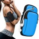 Running Armband Phone Pocket Case (blue)