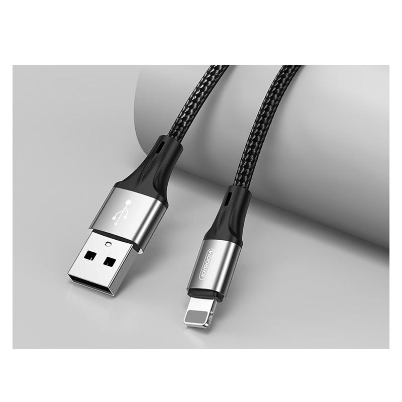 Joyroom Lightning Cable 3A 0,2m (S-0230N1) black