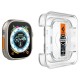 Spigen® GLAS.tR™ Ez Fit (x2Pack) Tempered Glass (Apple Watch Ultra) (49 mm) clear