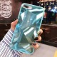 Diamond Mirror Case Back Cover (Samsung Galaxy J6 Plus) turquoise