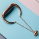 Μetal Elegant Bracelet (Xiaomi Mi Band 6 / 5 / 4 / 3) rose-gold