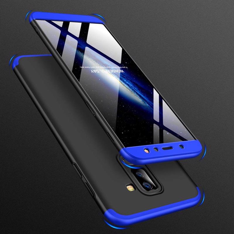 GKK 360 Full Body Cover (Samsung Galaxy A6 Plus 2018) black-blue