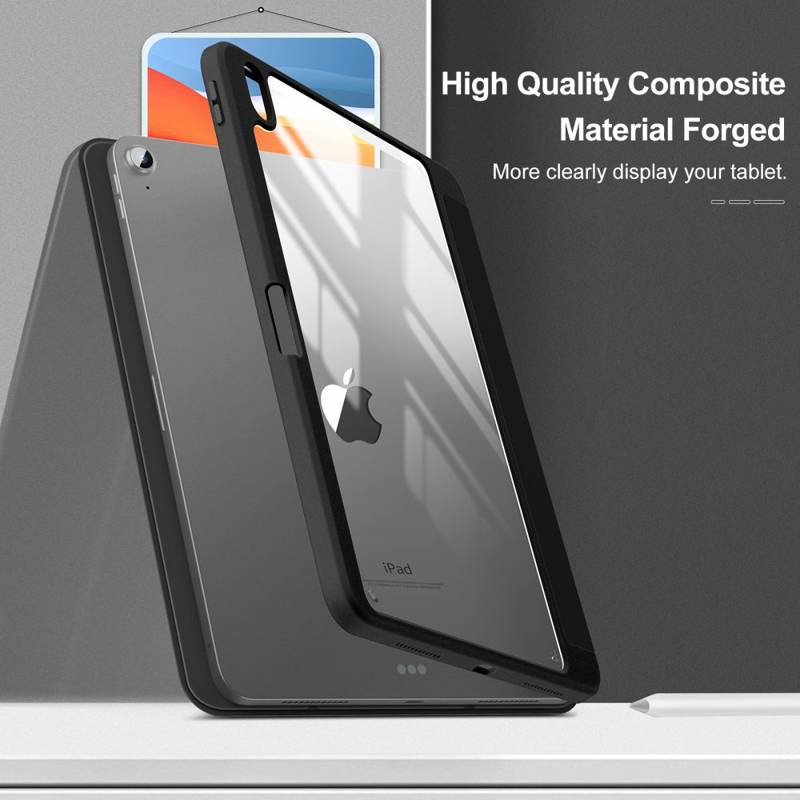 Infiland Crystal Book Case (iPad Air 10.9 2020/22) black