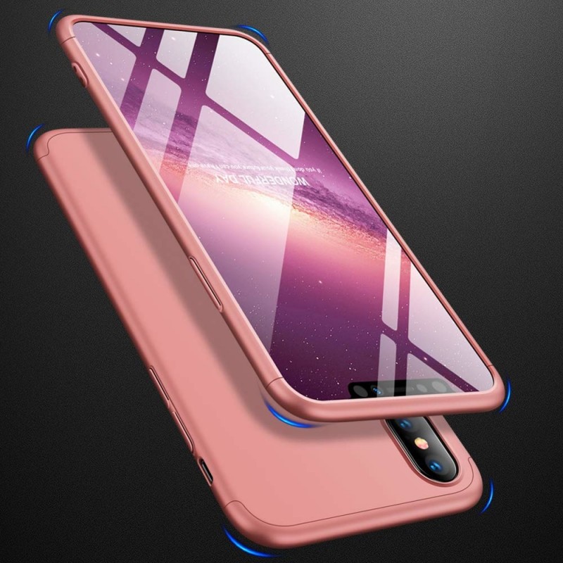 GKK 360 Full Body Cover (iPhone XS Max) pink