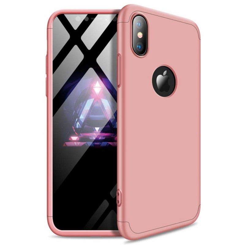 GKK 360 Full Body Cover (iPhone XS Max) pink