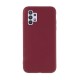 Soft Matt Case Back Cover (Samsung Galaxy A32 4G) burgundy