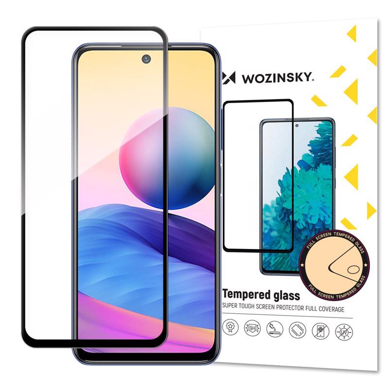 Wozinsky Tempered Glass Full Glue And Coveraged (Xiaomi Redmi Note 10 5G / Poco M3 Pro 5G) black