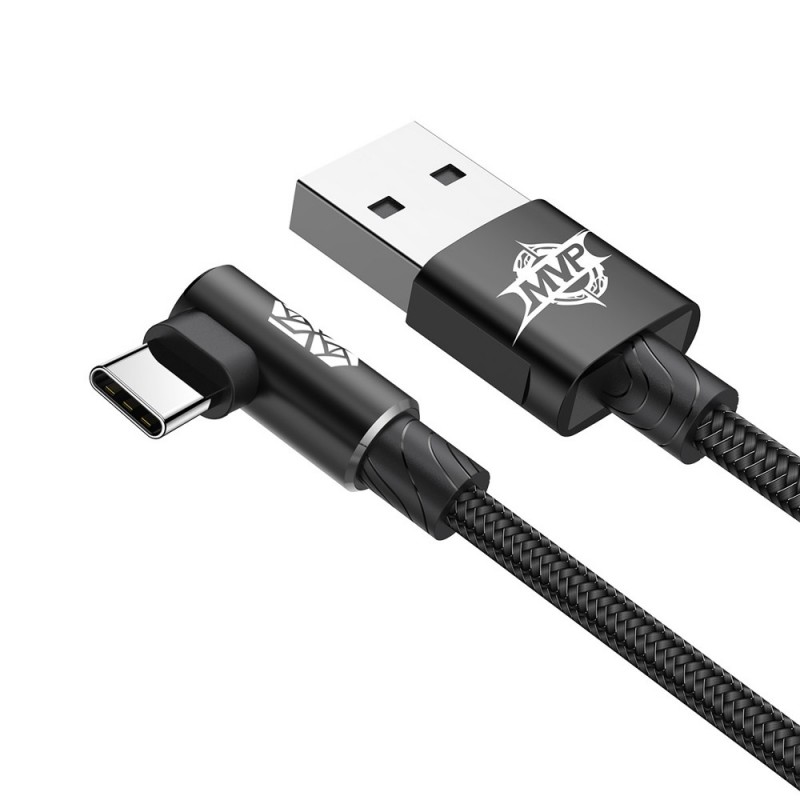 Baseus MVP Type-C 1.5A 2M (CATMVP-B01) black Baseus MVP Type-C 1.5A 2M (CATMVP-B01) black