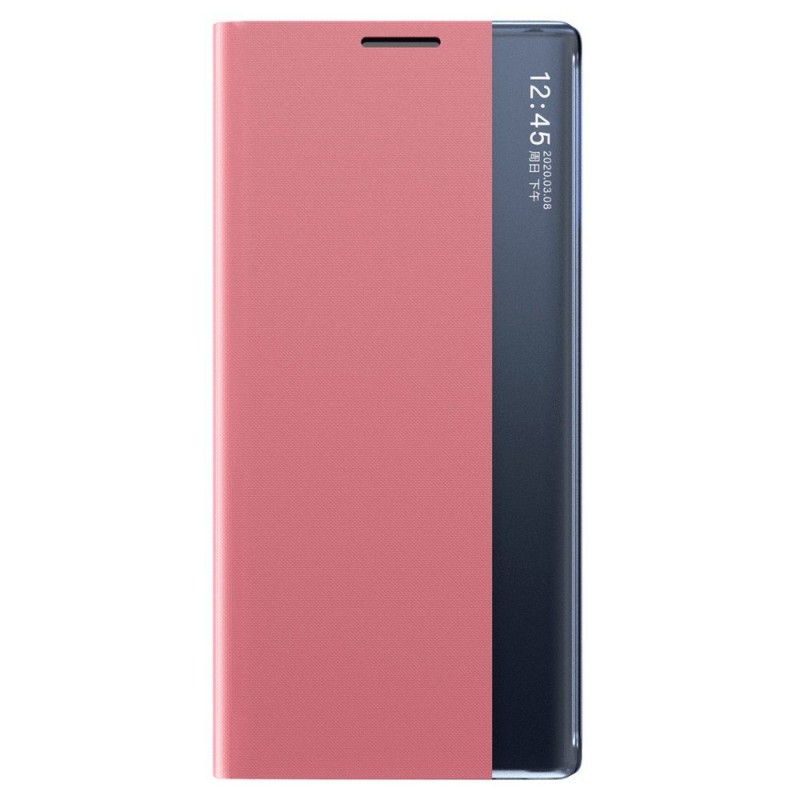 Sleep Window Case Book Cover (Xiaomi Redmi Note 10 / 10S) pink