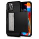 Spigen® Slim Armor CS™ 076CS27435 Case (iPhone 12 / 12 Pro) black