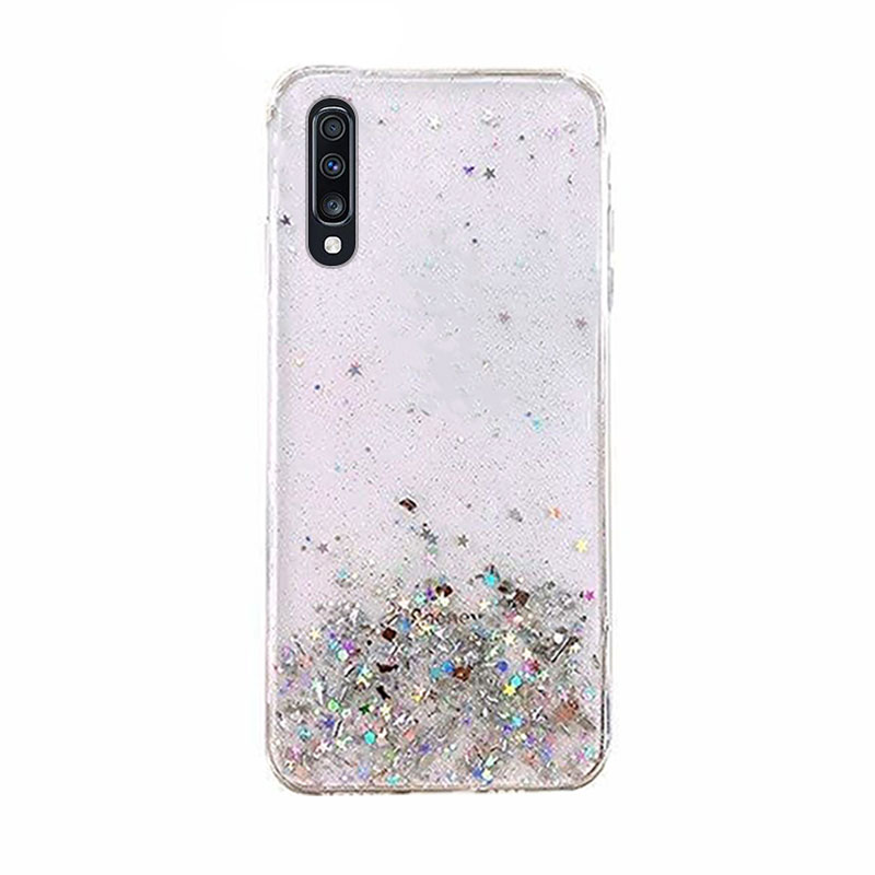 Wozinsky Star Glitter Shining Cover (Samsung Galaxy A70) black