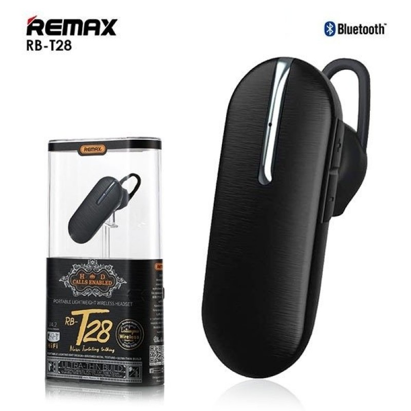 Ακουστικό Bluetooth Remax (RB-T28) black