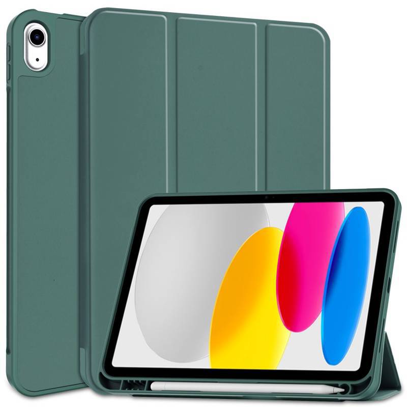 Tech-Protect SC PEN Stand Book Cover (iPad 10.9 2022) cactus green