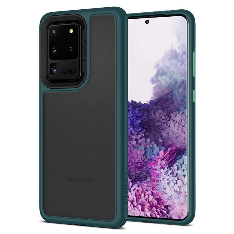 Spigen® Ciel Color Brick™ Case (Samsung Galaxy S20 Ultra) forest green