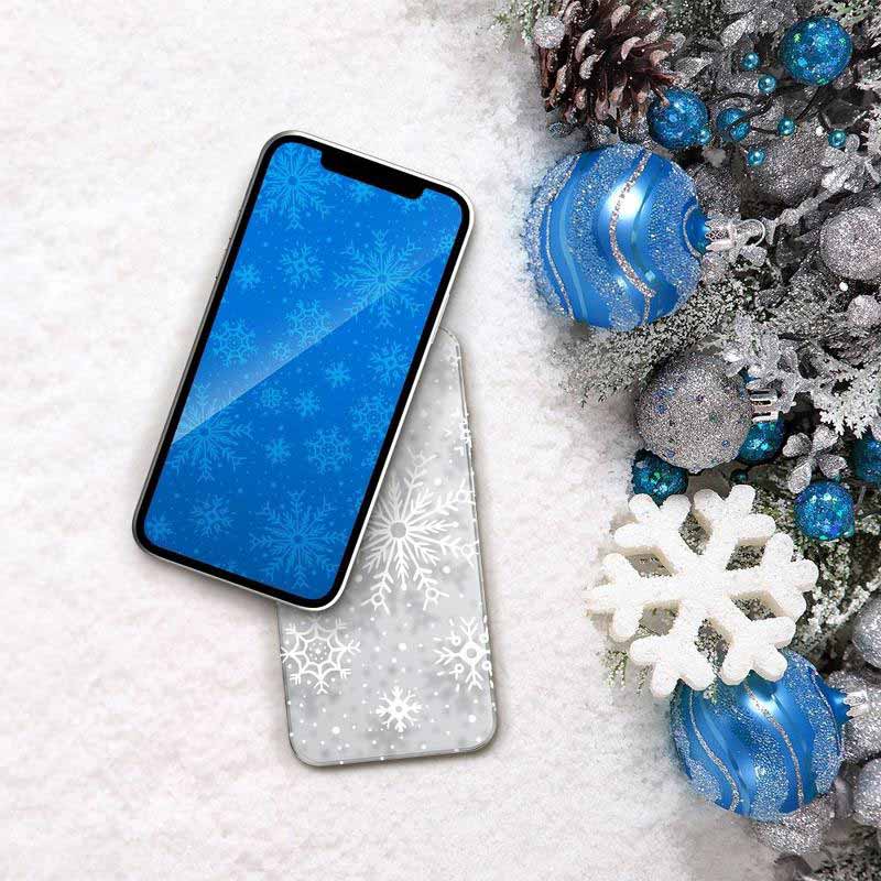 Forcell Winter Christmas 21/22 Case (Samsung Galaxy A22 5G) snowstorm