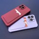 Card Armor AirBag Back Cover Case (iPhone 13 Pro) purple