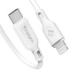 Spigen® PE2C10CL PowerArc MFi Type-C Wall Charger + Lightning Cable 20W (white)