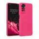 Silicone Soft Case Back Cover (Xiaomi Redmi Note 11 / 11S 4G) fuchsia