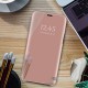 Clear View Case Book Cover (Huawei Y6s / Honor 8A) rose gold