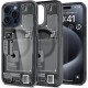 Spigen® Ultra Hybrid Zero One (MagFit) Case (iPhone 15 Pro) grey
