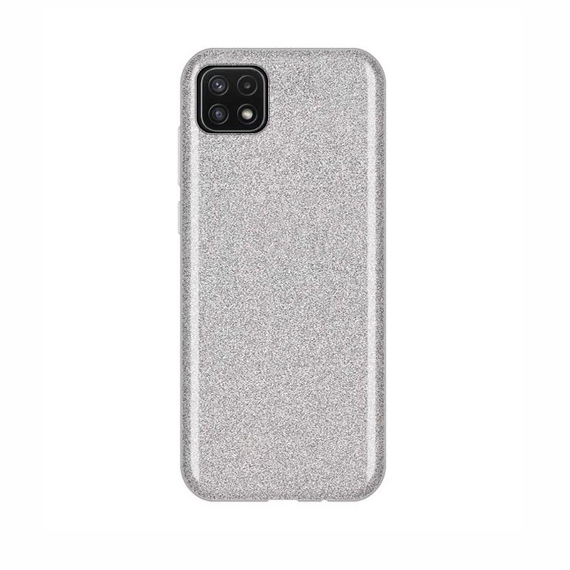 Glitter Shine Case Back Cover (Samsung Galaxy A22 5G) silver