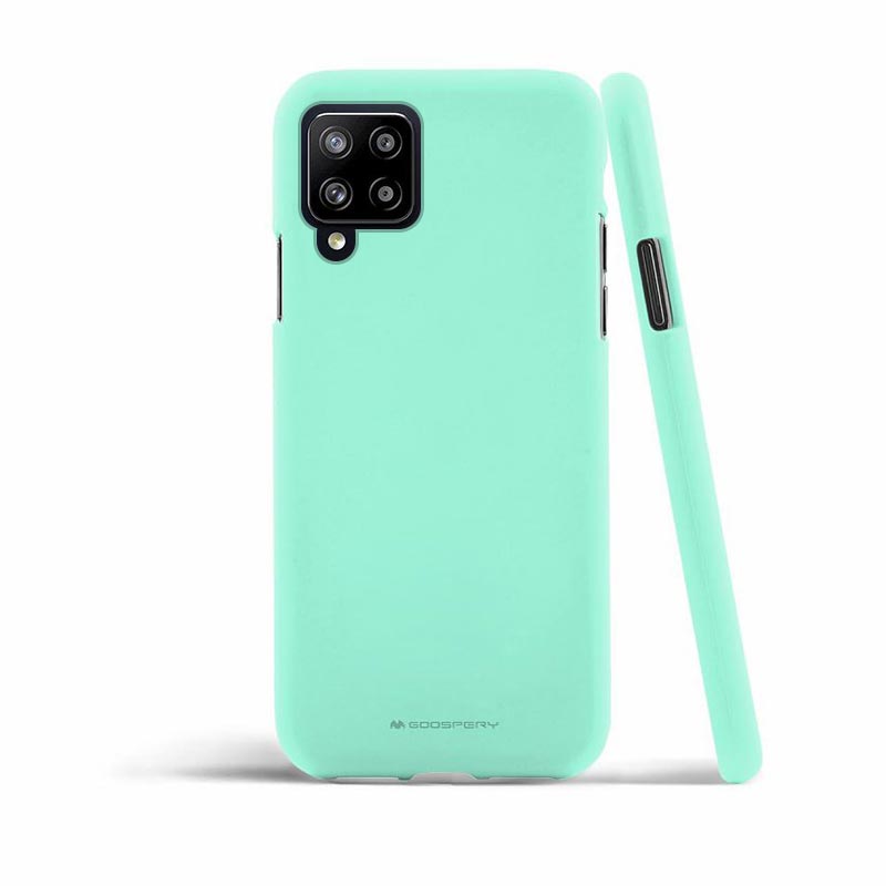 Goospery Soft Feeling Back Cover (Samsung Galaxy A12/ M12) mint