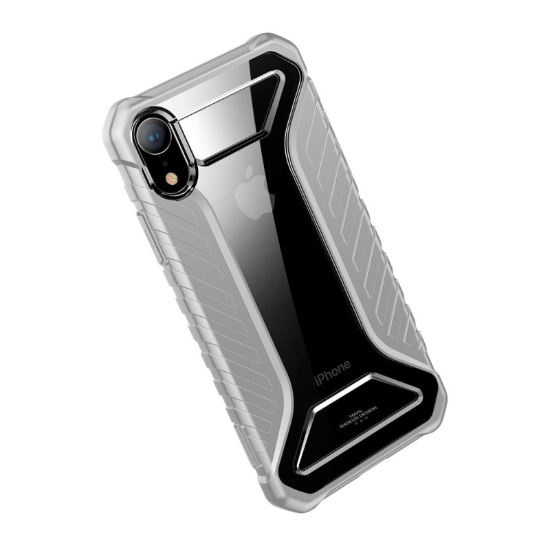 Baseus Michelin Case Back Cover (iPhone XS Max) grey (WIAPIPH65-MK0G)