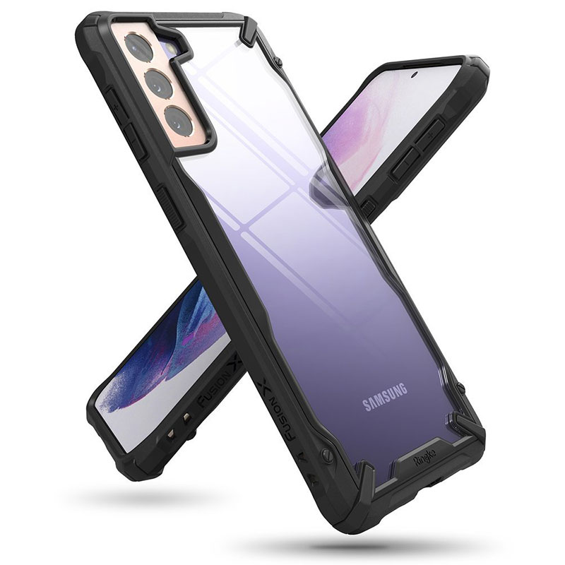 Ringke Fusion-X Back Case (Samsung Galaxy S21) black (FUSG0066)