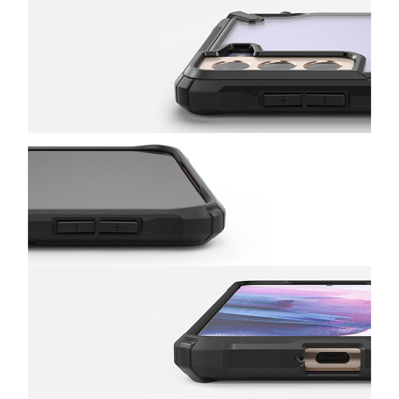 Ringke Fusion-X Back Case (Samsung Galaxy S21) black (FUSG0066)