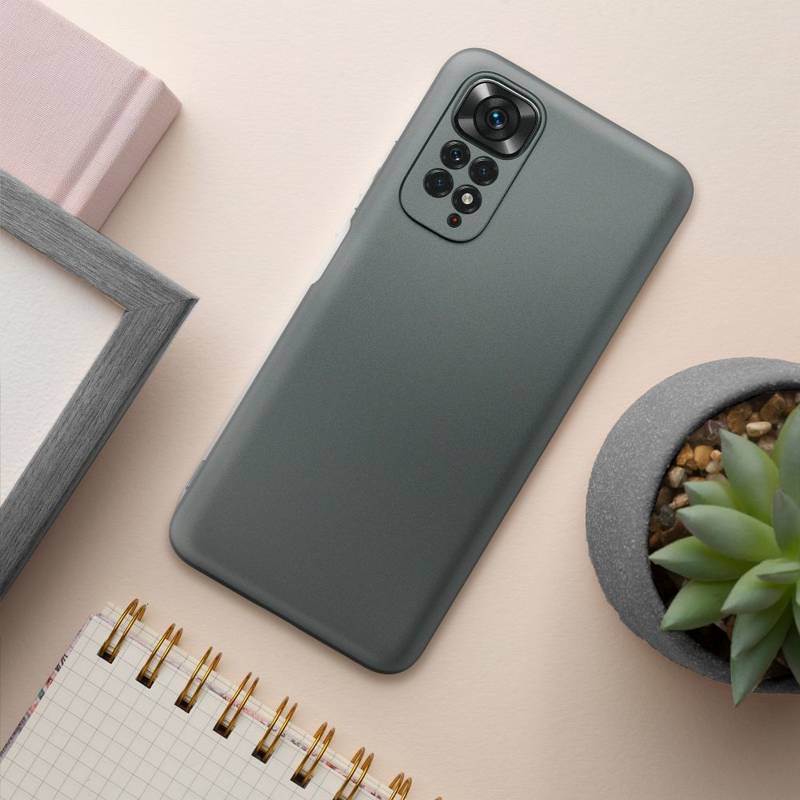 Forcell Metallic Back Cover Case (Xiaomi Redmi Note 11 / 11S 4G) grey