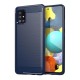Carbon Case Back Cover (Samsung Galaxy A31) blue